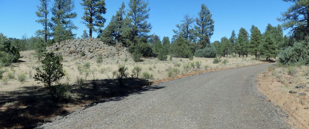 GDMBR: This is the first of four or five 100 yard/meter gravel dumps.